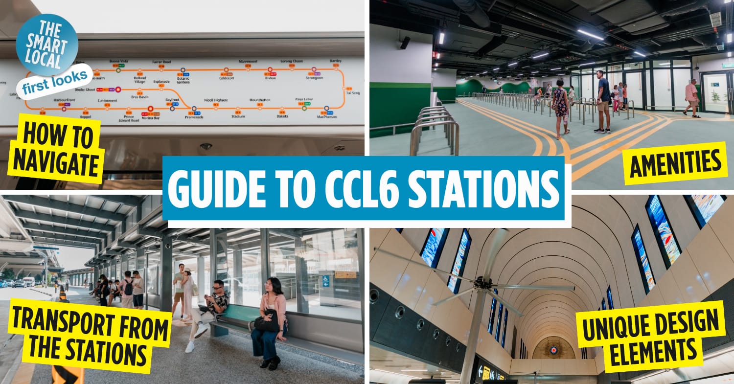Circle Line Loop Is Complete: Keppel, Cantonment & Prince Edward Road Now Open