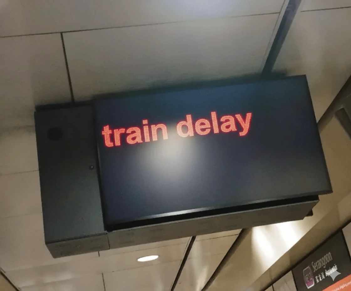 East-West Line Train Fault and Delays - December 2, 2025